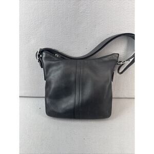 Vintage Coach Legacy Slim Duffle (Hobo) Bag Black 1999